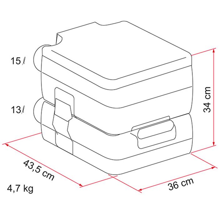 Fiamma Bi-Pot 34 (01354-01)