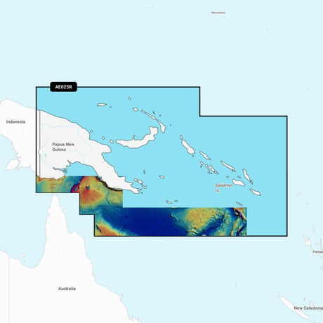 Garmin Navionics Vision+ Chart: AE025R - Papua New Guinea & Solomon Is - PROTEUS MARINE STORE