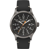 Timex Expedition Scout Mens Watch with Black Leather Strap TW4B01900 - PROTEUS MARINE STORE