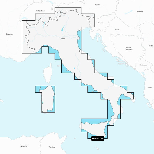 Navionics+ Regular Chart: EU073R -  Italy, Lakes & Rivers - PROTEUS MARINE STORE