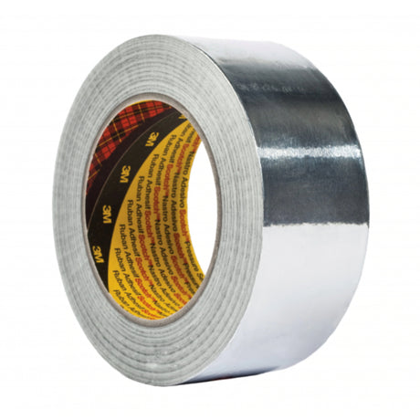 3M 1436 Aluminium Foil Tape 50m x 50mm - PROTEUS MARINE STORE