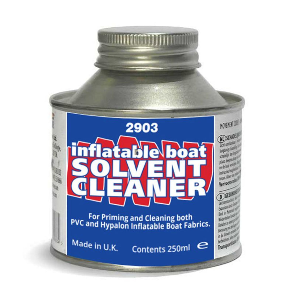 Polymarine 2903 Inflatable Boat Solvent Cleaner - 250ml