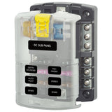 Blue Sea Fuse Block ATO 6 Circuit with Ground Bulk/10 - PROTEUS MARINE STORE