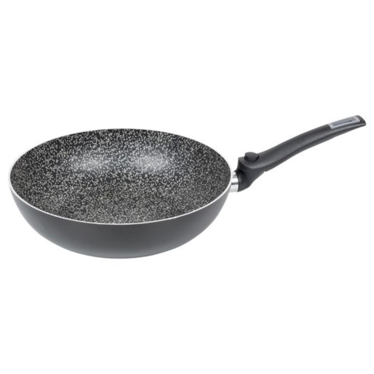 Bo-Camp Wok Pan Turn Folding Pan Handle Induction & Electric Dia 28cm