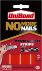 UniBond No More Nails Permanent Strips Double Sided Mounting Tape - 10 Pack White - PROTEUS MARINE STORE