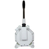 Whale BP0527 Mk5 Sanitation Toilet Waste Pump Bulkhead Mount, 56 LPM - White