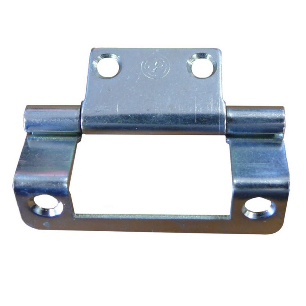 AG Single Cranked Hinge Zinc - 2"
