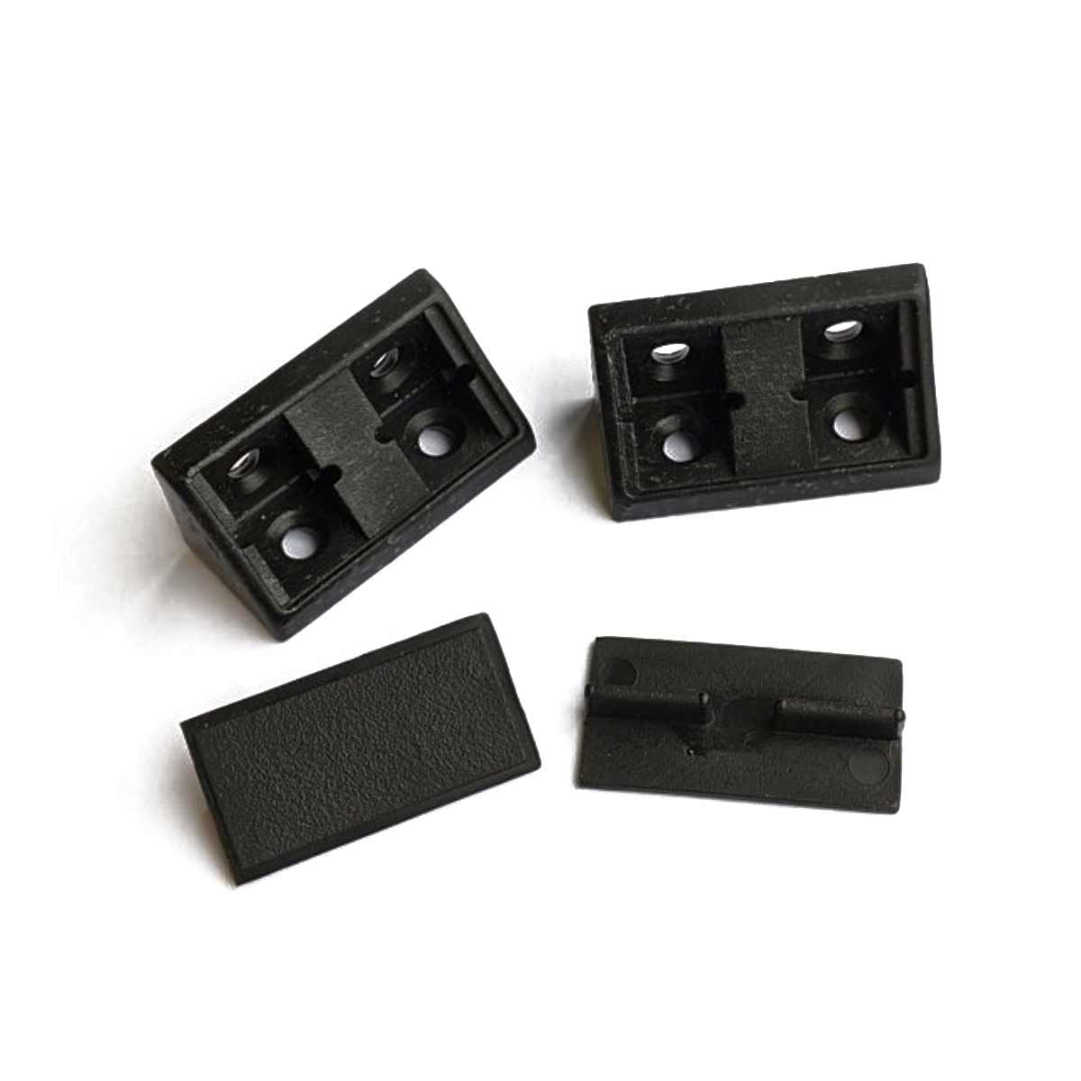 AG Double Corner Joint Body and Lid in Black