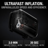 NOCO Boost Air AX65: 2000A Jump Starter with Air Compressor Tyre Inflator