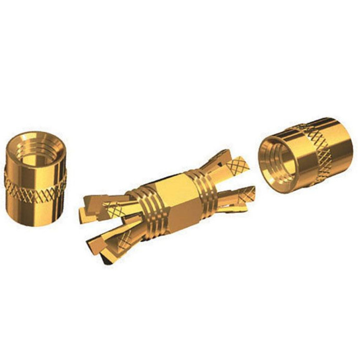 Shakespeare Gold plated Centerpin PL258 Splice Connector - RG-8X / RG58/AU Coax