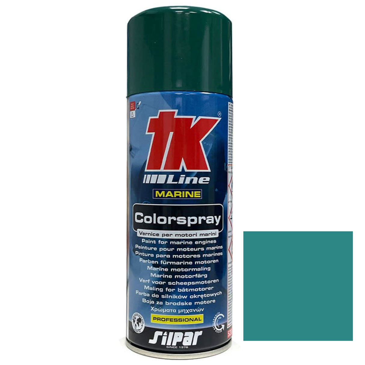 TK Colorspray Marine Engine Spray Paint (Volvo Penta Green / 400ml)