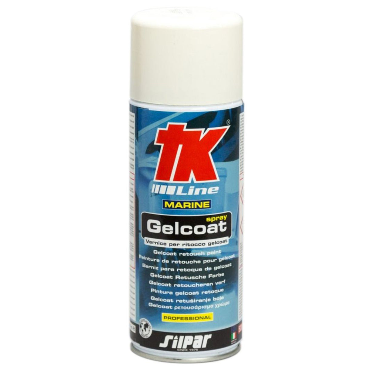 TK Line Marine Boats Gelcoat Spray Pure White 400ml