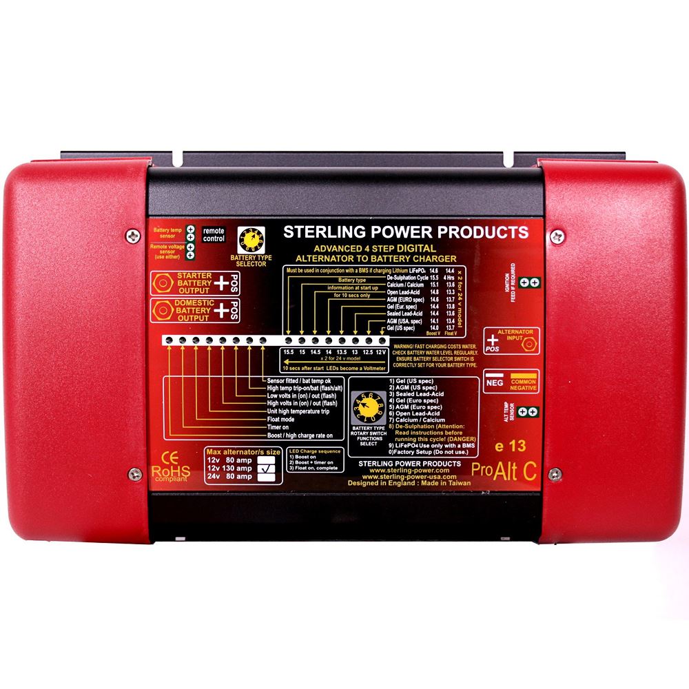 Sterling Alternator/Battery Charger 130A
