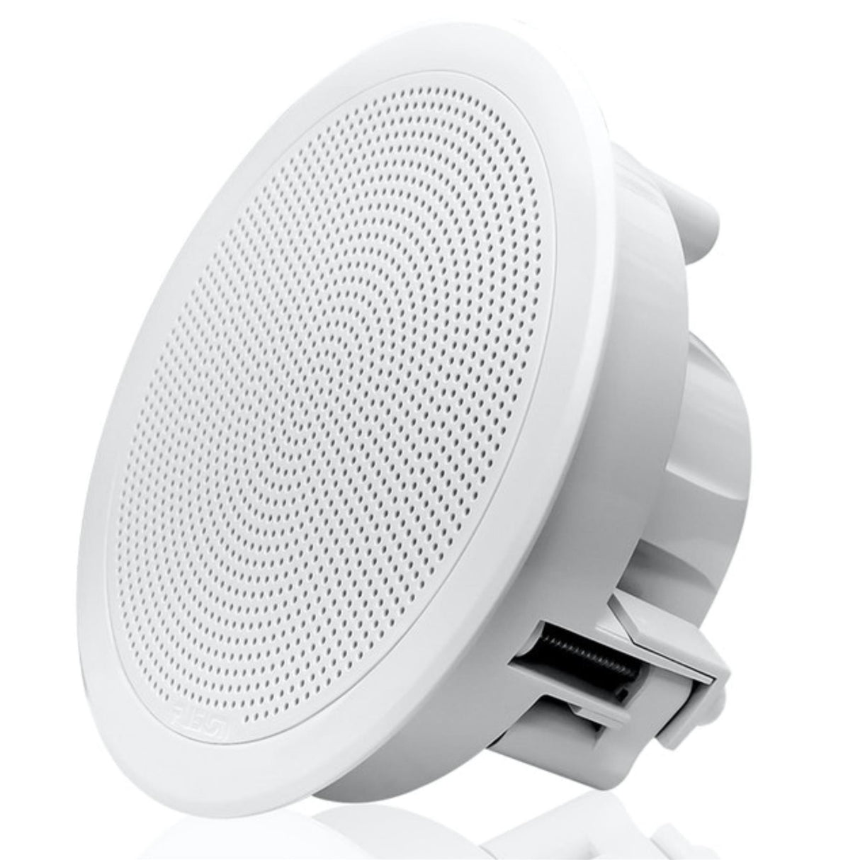 Fusion FM-F65RW 6.5" Flush Mount Round Marine Speakers 120W - White - PROTEUS MARINE STORE