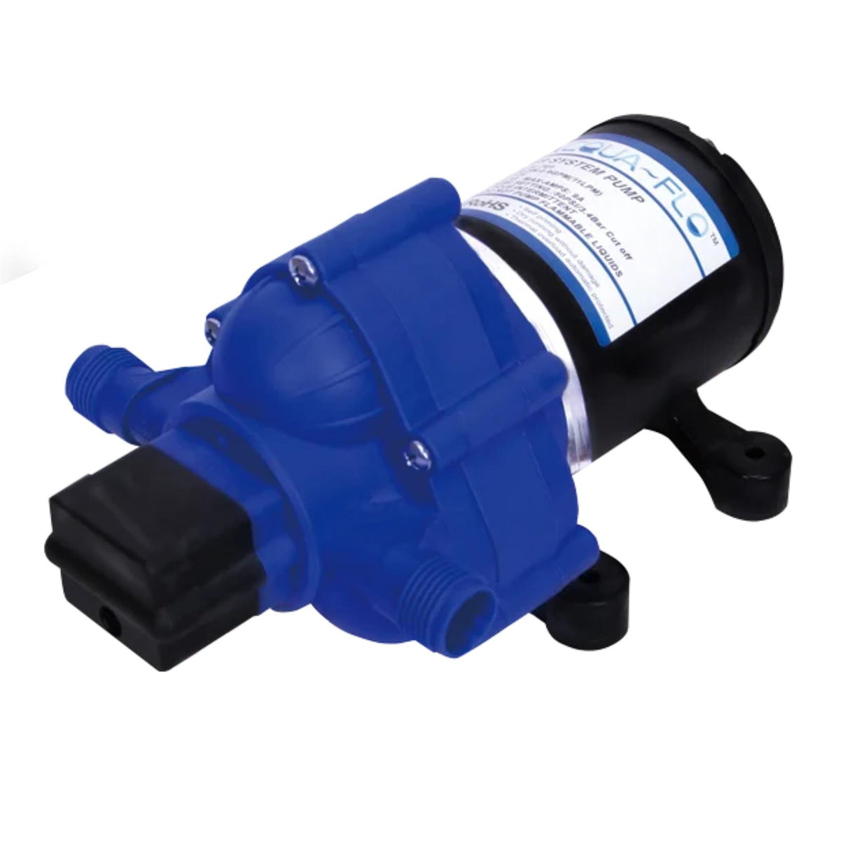 Acqua-Flo 12V 55 PSI 11LPM 3-Chamber Diaphragm Water Pump for Boat Marine RV