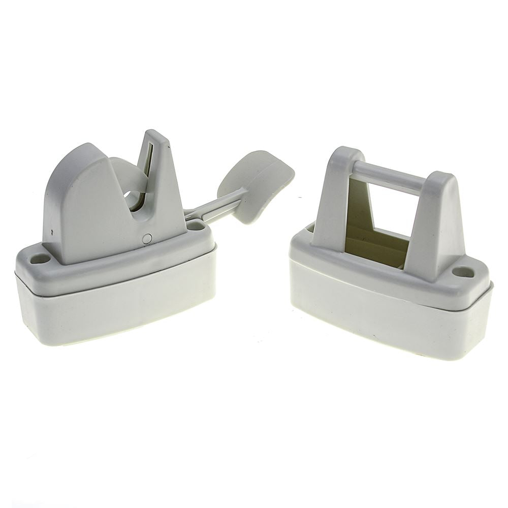 AG Lever Release Door Retainer Off-White