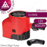 Johnson Ultima Bilge 800GPH 12V Integrated Switch