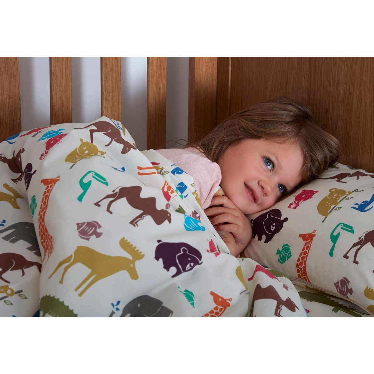 Dinky Duvalay Duvet and Memory Foam Topper for Kids 4.5 Tog - 140cm x 66cm x 2.5cm