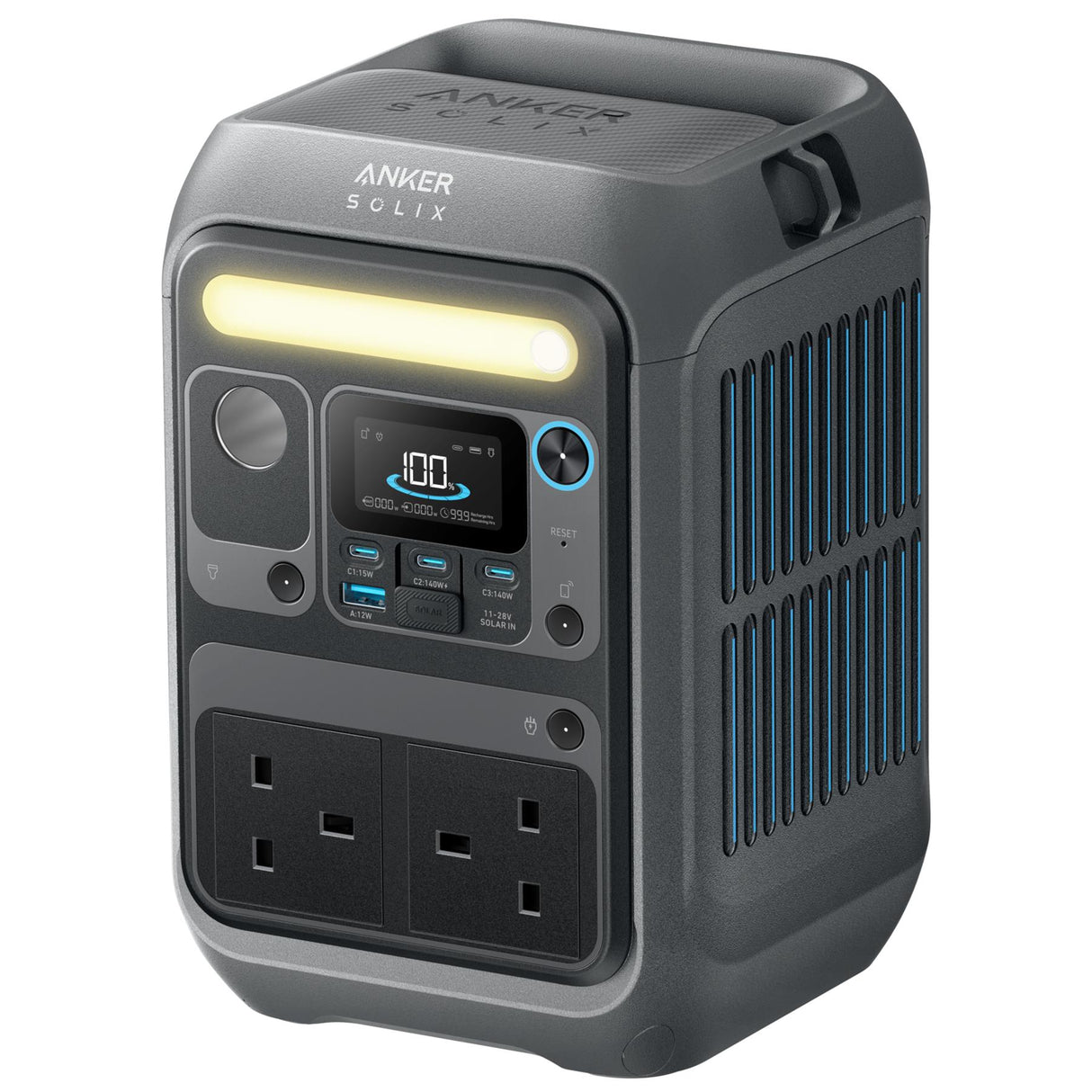 Anker SOLIX C300X Portable Battery Power Station 288Wh - 300W