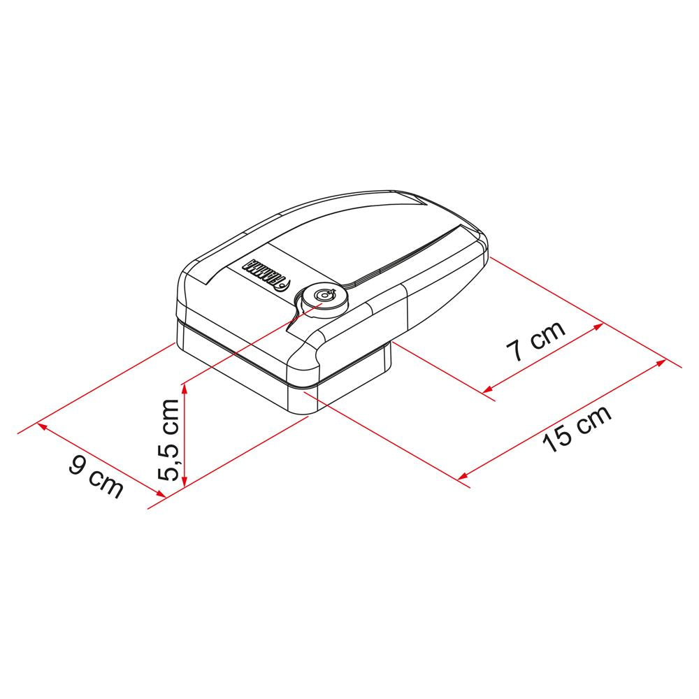 Fiamma Safe Door Frame Grey (08022-01G)