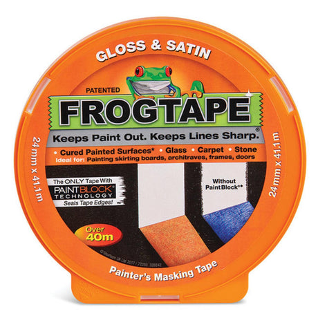 Frog Tape Gloss & Satin 24mm x 41.1m - PROTEUS MARINE STORE