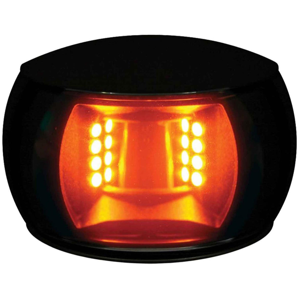 Hella Compact NaviLED Towing Yellow LED Navigation Light (Black)