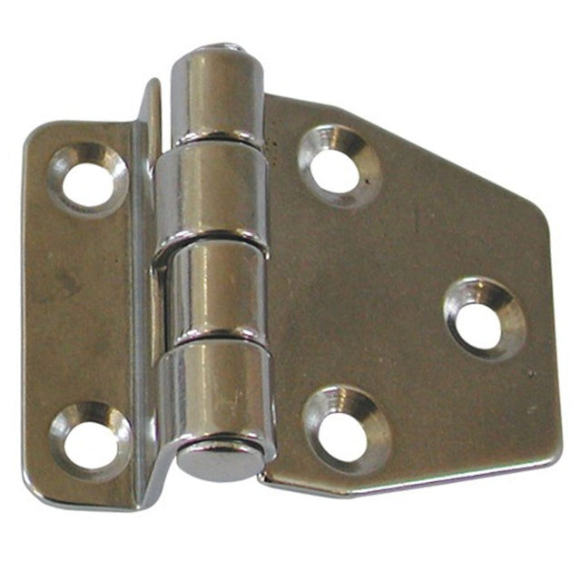 AG 10mm Cranked Hinge in Stainless Steel 37mm x 48mm - PROTEUS MARINE STORE