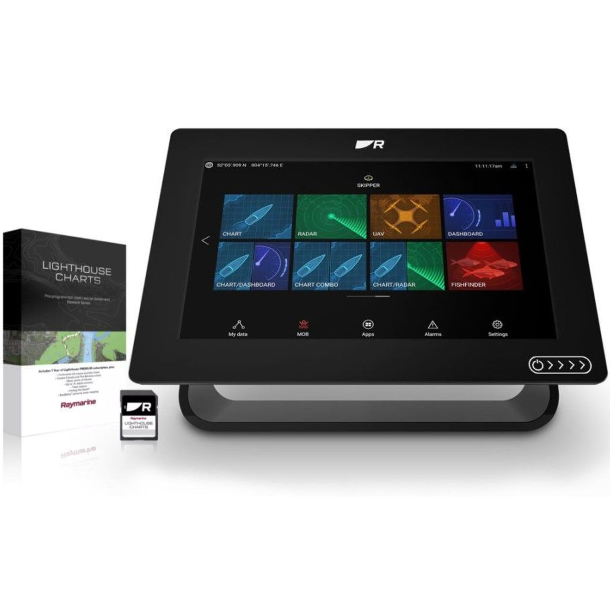 Raymarine Axiom+ 9 Multifunction Display & Western European LightHouse Chart