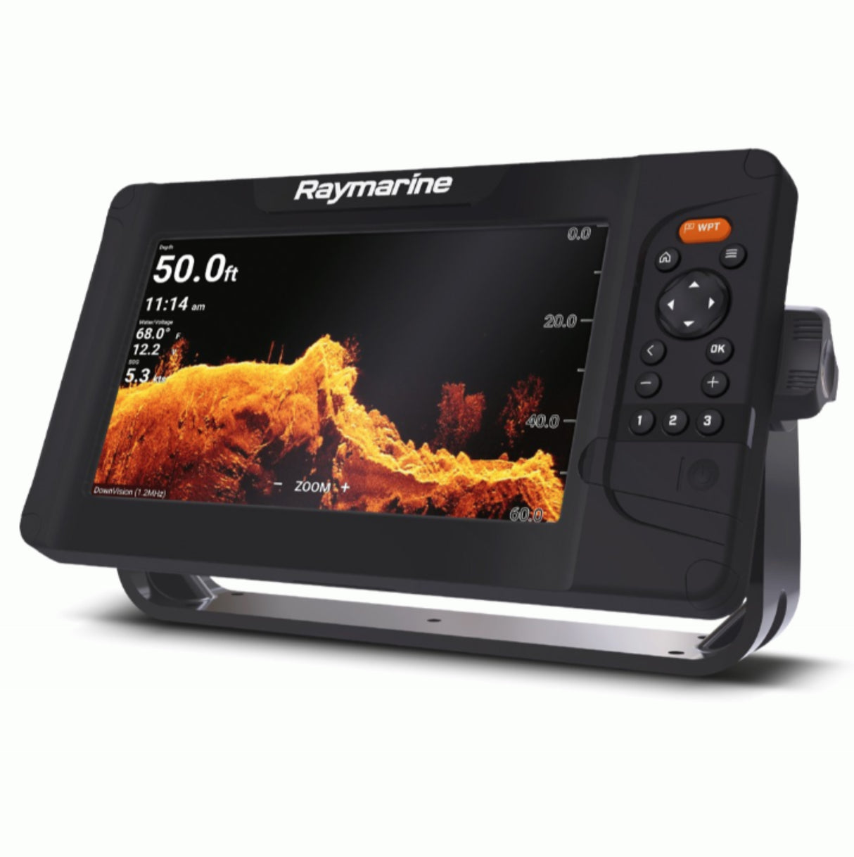 Raymarine Element 7HV 7" Marine Chartplotters & HV-100+ Transducer, CHIRP Sonar/GPS
