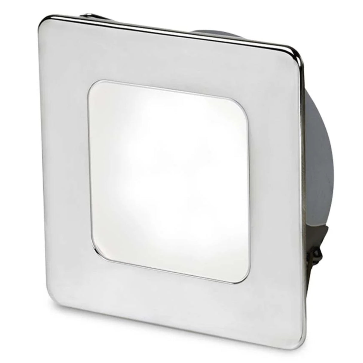 Hella Slim EuroLED 95 Marine Grade SS Low Profile Square Light (Daylight White)