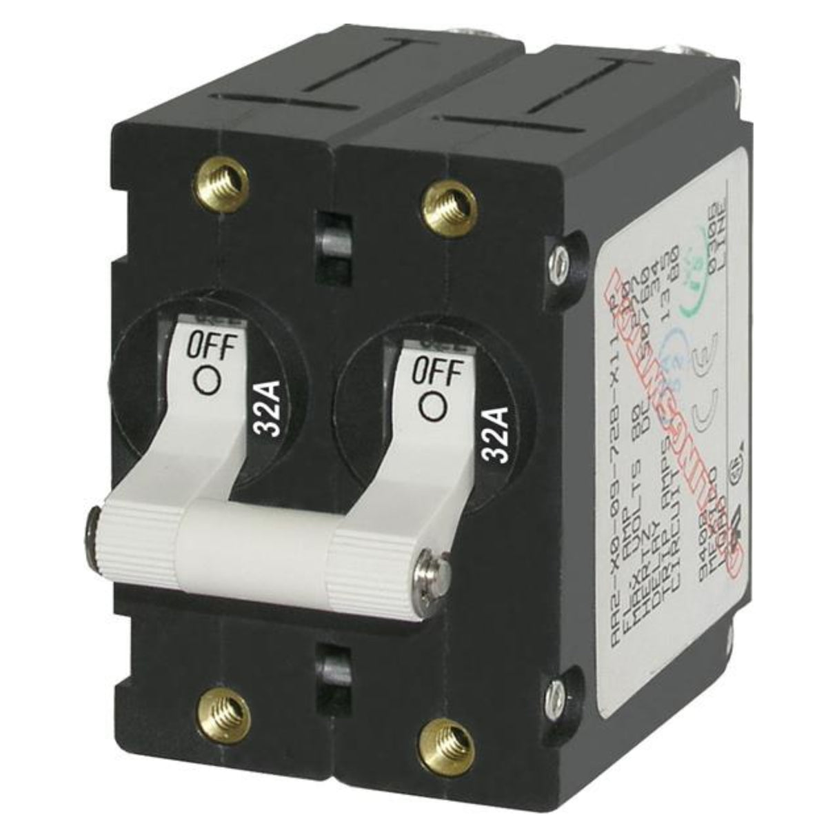 Blue Sea Circuit Breaker Double Pole 32 Amp - PROTEUS MARINE STORE