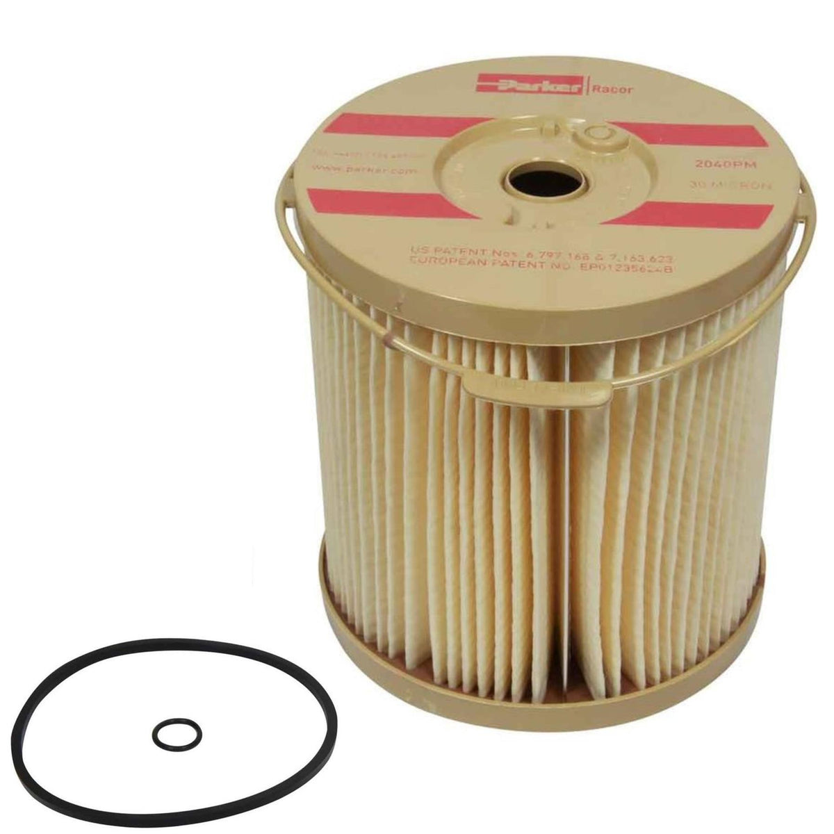 Parker Racor 2040V Fuel Filter Element 30 Micron 900 Turbine,Volvo 877