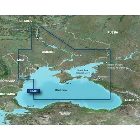 Garmin BlueChart G3 Vision - VEU510S: Dnieper River & Azov Sea - PROTEUS MARINE STORE