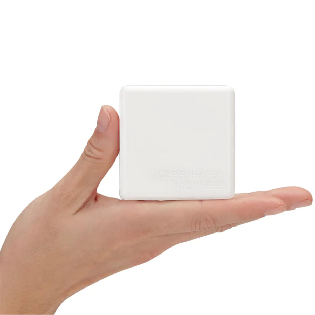 Copenhagen Trackers Cobblestone GPS Tracker - White