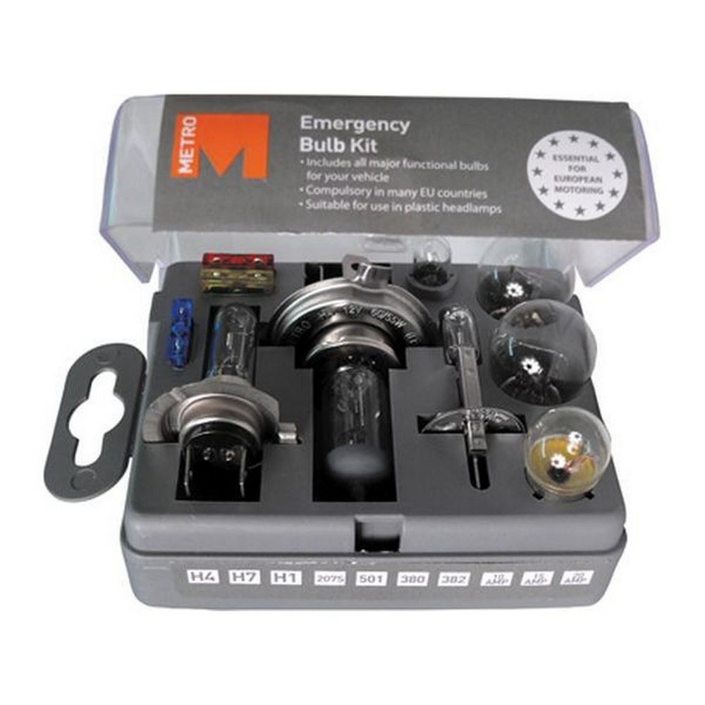 Bulb Kit for cars, caravans and motorhomes