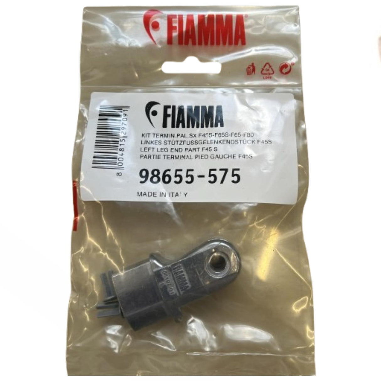 Fiamma Leg Top Left Hand Top Suitable For F45s / F65s Awning Spare 98655-575