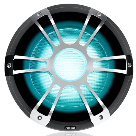 Fusion SG-SL122SPC 12'' LED Subwoofer 1400W - Sports Chrome - PROTEUS MARINE STORE