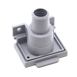 Outlet Hose Socket with Cover for 3/4" Hose
