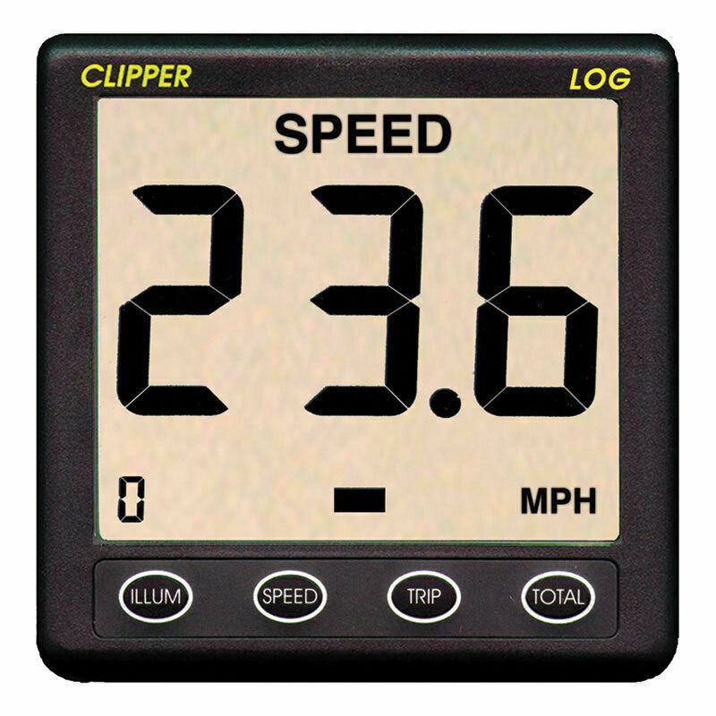 NASA Marine Clipper Speed/Log Repeater with 10m Cable & Cover For Boats & Marine, 10mA + 25mA