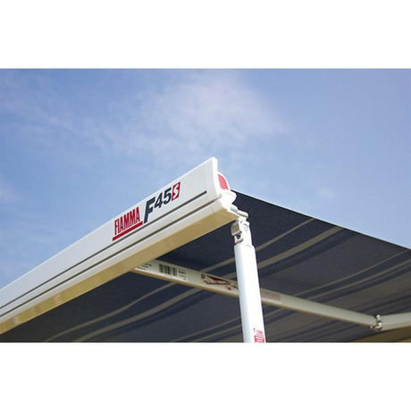 Fiamma Deep Black F45S 300 Awning Royal Grey Fabric