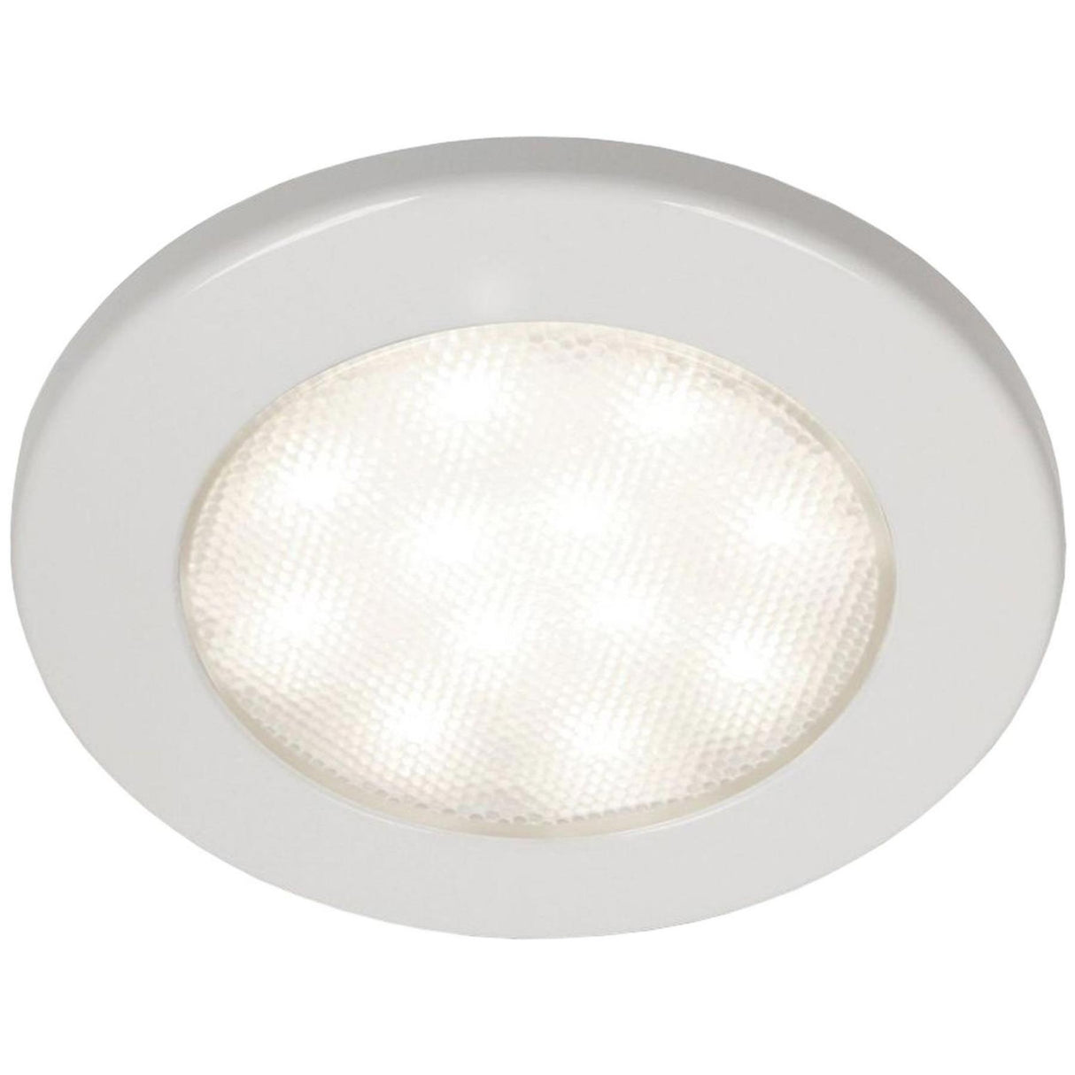 Hella EuroLED 115 Recess Light with White Rim (Daylight White)