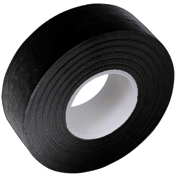 AMC Self Adhesive PVC Tape 19mm x 20m Black - Pack of 10 - PROTEUS MARINE STORE