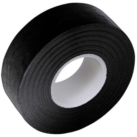 AMC Self Adhesive PVC Tape 12mm x 20m Black - Pack of 10 - PROTEUS MARINE STORE