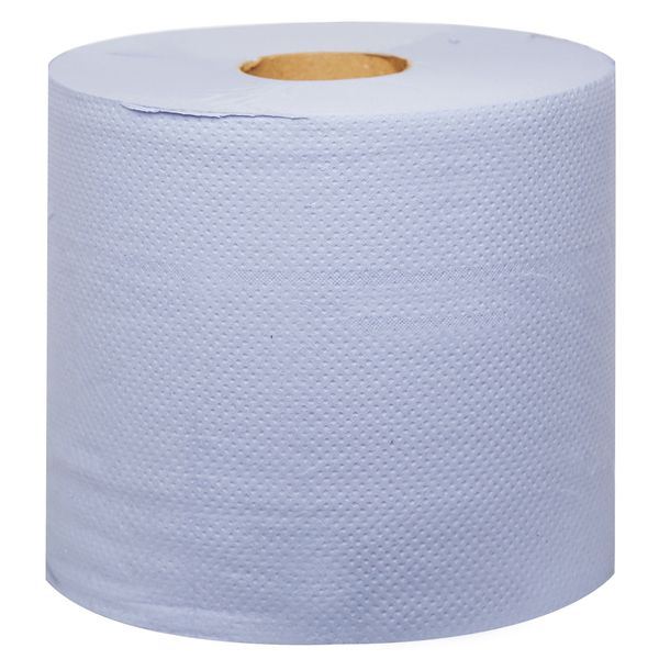 Blue Rolls 2-Ply 170mm x 150 Metres Workshop Wipes - Pack of 6