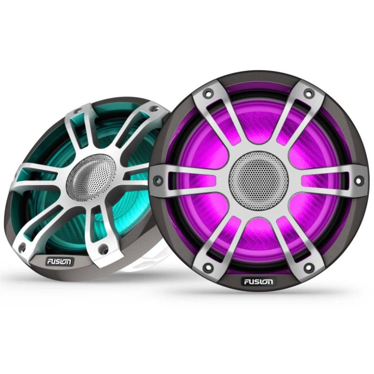 Fusion SG-FL773SPG 7.7" 3i CRGBW LED Speakers 280W - Sports Grey - PROTEUS MARINE STORE