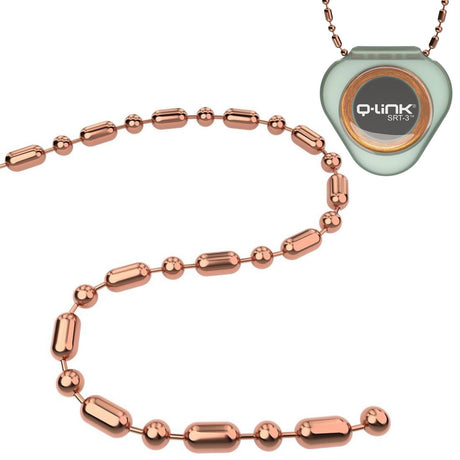 Q-Link Brand Bead-Bar Chain Copper 30'' for Pendants - PROTEUS MARINE STORE