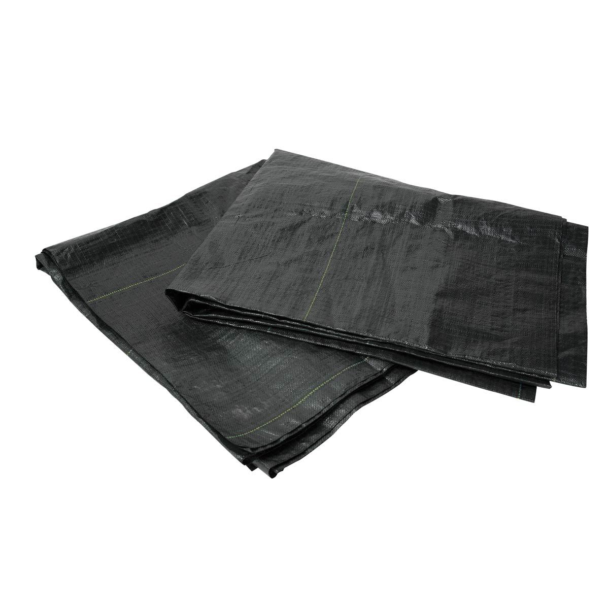 Bo-Camp Ground Cloth Eco Black 6x3 Metres