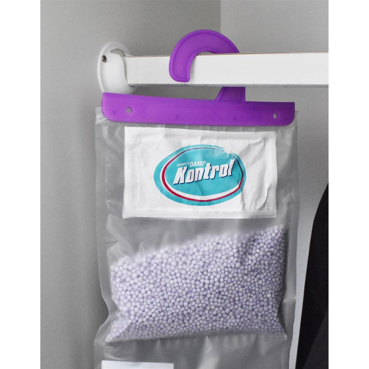 Kontrol Hanging Dehumidifier Wardrobe Moisture Trap Absorbs Damp Lavender Scent
