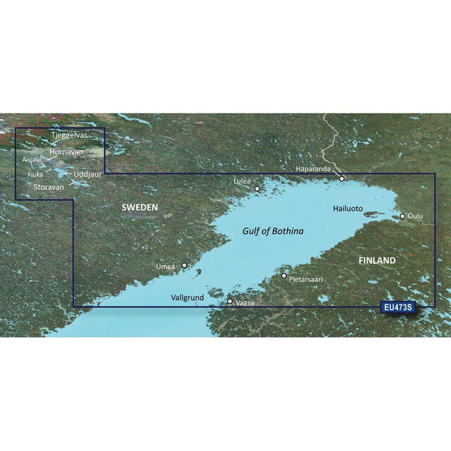 Garmin BlueChart G3 Vision - VEU473S: Gulf of Bothnia, North - PROTEUS MARINE STORE