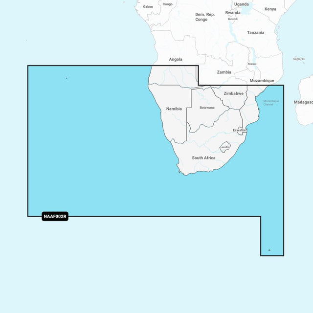 Navionics+ Regular Chart: AF002R -  Africa, South - PROTEUS MARINE STORE